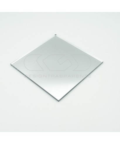 Plexiglass specchio argento lastre e pannelli cm 150x100.