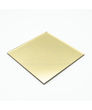 Acrylic gold mirror sheets and panels cm 150x100.