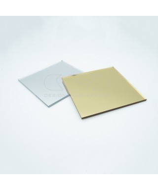 Acrylic Gold Mirror Perspex Sheet  costumized sheets and panels.