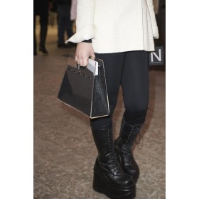 Borsetta trasparente da donna