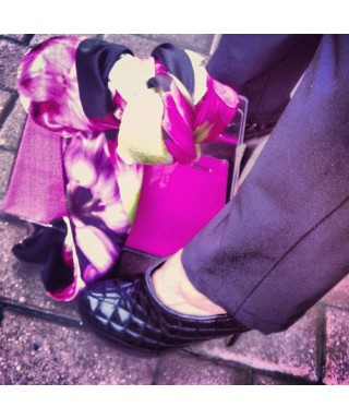 Borsetta trasparente da donna