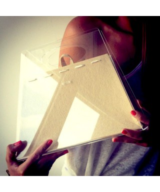 Borsetta trasparente da donna