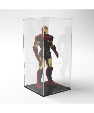 Acrylic display box 35x30 transparent for hobby model building Lego