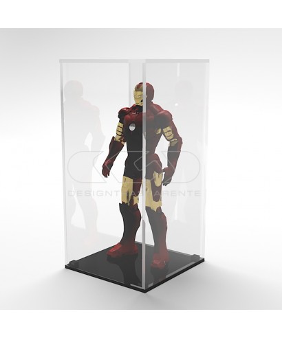 Acrylic display box 70x15 transparent for hobby model building Lego