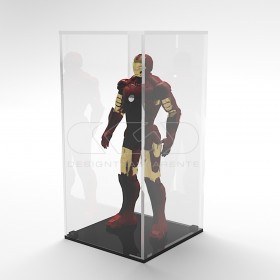 Acrylic display box 70x15 transparent for hobby model building Lego