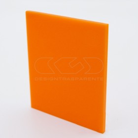 Lastra plexiglass arancione pieno acridite 797 su misura