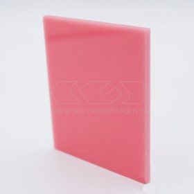 Lastra plexiglass rosa chicco pieno 338 acridite su misura.