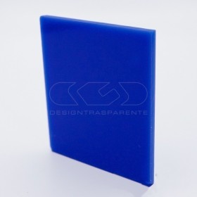Plancha Metacrilato Azul de Cobalto 541 láminas a medida.