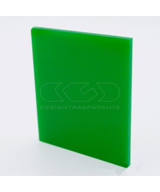 Lastra Plexiglass verde muschio pieno 234 acridite su misura.