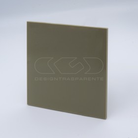 Plancha Metacrilato Marron Barro 860  láminas a medida.