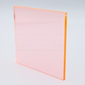 92315 Orange Fluorescent Perspex Sheet costumized sheets and panels