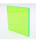 92231 Green Fluorescent Perspex Sheet costumized sheets & panels.