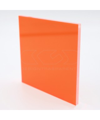 92362 Red Fluorescent Perspex Sheet costumized sheets and panels.