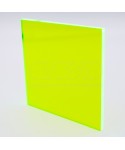 Lastra plexiglass fluorescente giallo acido 92205 acridite su misura.