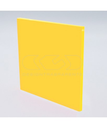 Plancha Metacrilato Amarillo Fluorescente 92705 láminas a medida.