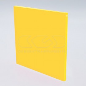 Lastra plexiglass fluorescente giallo 92705 acridite su misura