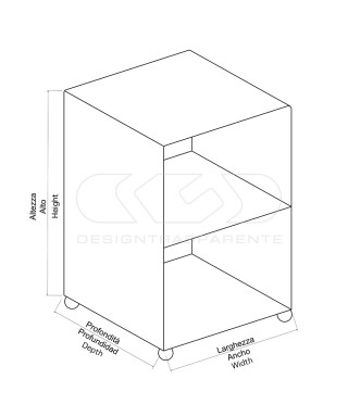 Mueble TV plasma 60x50 en metacrilato transparente ruedas y estantes.