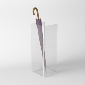 Acrylic umbrella stand cm 25x25h70 transparent.