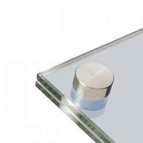 Mensola Cubo 60x38h25 in plexiglass trasparente espositore con cornice