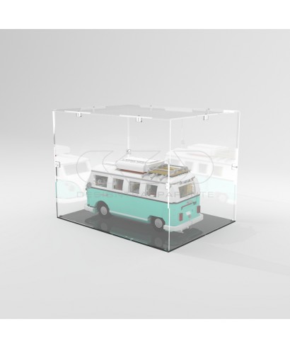 Economic 30x25 transparent acrylic showcase to assemble.