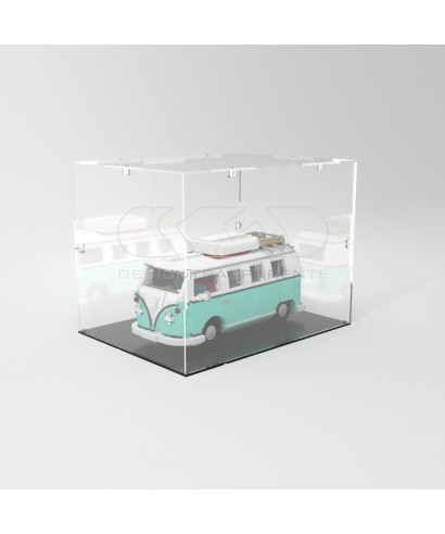 Teca 45x40 vetrinetta economica in plexiglass trasparente da montare.