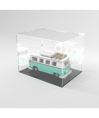 Economic 45x40 transparent acrylic showcase to assemble.