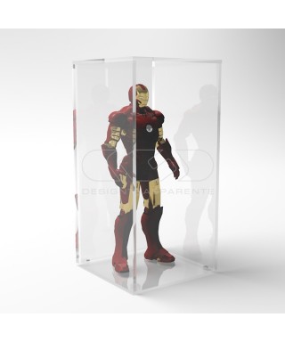 Acrylic display box 25x20 transparent for hobby model building Lego