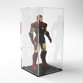 Acrylic display box 30x30 transparent for hobby model building Lego.