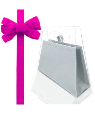 Borsetta trasparente da donna