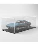 Acrylic display box 45x30 transparent for hobby model building Lego