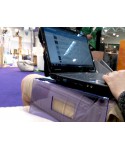 Servilio supporto per portatile in plexiglass trasparente porta pc.