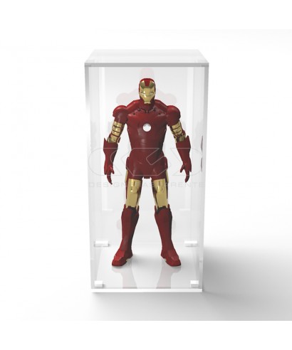 Acrylic display box 45x40 transparent for hobby model building Lego.