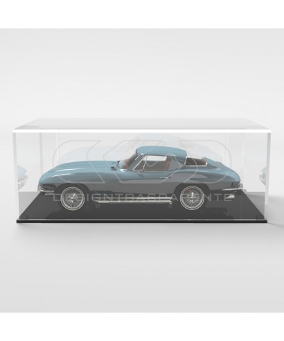 Acrylic display box 55x20 transparent for hobby model building Lego.