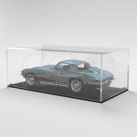 Acrylic display box 55x20 transparent for hobby model building Lego.