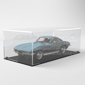 Acrylic display box 55x20 transparent for hobby model building Lego.