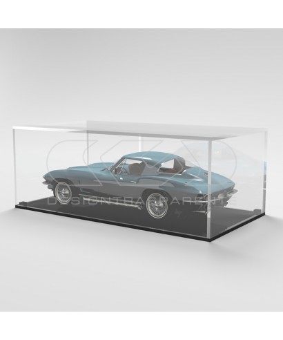 Acrylic display box 60x25 transparent for hobby model building Lego