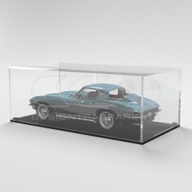 Acrylic display box 60x25 transparent for hobby model building Lego