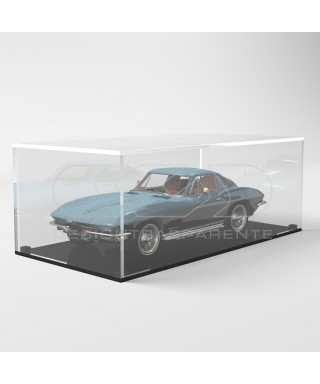 Acrylic display box 60x25 transparent for hobby model building Lego.