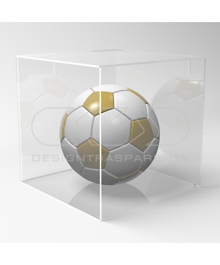 Acrylic display box 75x45 transparent for hobby model building Lego.