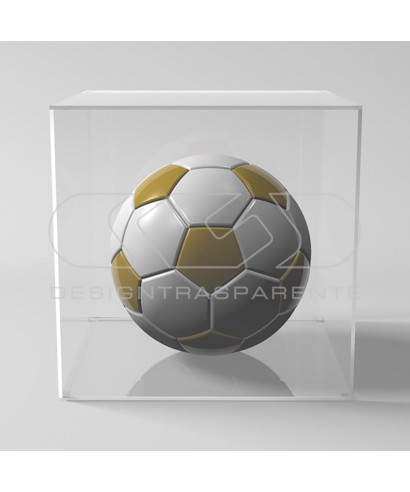 Acrylic display box 75x45 transparent for hobby model building Lego.