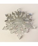 Snowflake Christmas Decoration acrylic Christmas ornaments.