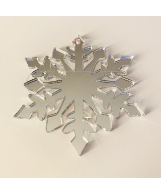Snowflake Christmas Decoration acrylic Christmas ornaments.