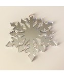 Snowflake Christmas Decoration acrylic Christmas ornaments.