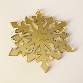 Snowflake Christmas Decoration acrylic Christmas ornaments.