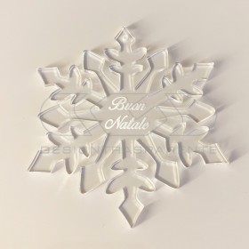 Snowflake Christmas Decoration acrylic Christmas ornaments.