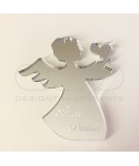 Ángel Decoración de Navidad Adornos navideños de metacrilato.