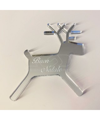 Reno Decoración de Navidad Adornos navideños de metacrilato.