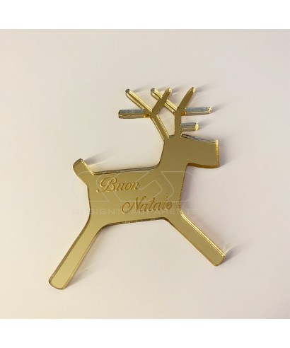 Reindeer Christmas Decoration acrylic Christmas ornaments.