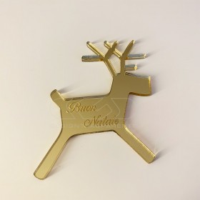 Reindeer Christmas Decoration acrylic Christmas ornaments.