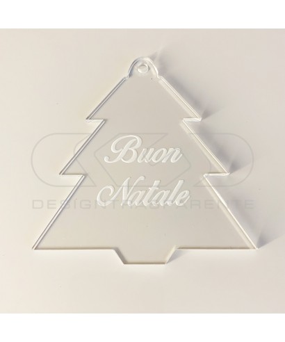 Árbol Decoración de Navidad Adornos navideños de metacrilato.